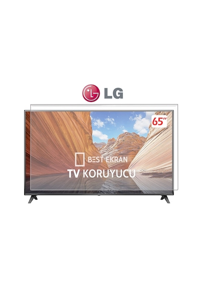 LG Uyumlu 65qned82a6b Tv Ekran Koruyucu - 65" İnç 165 Cm Qned Kırılmaz
