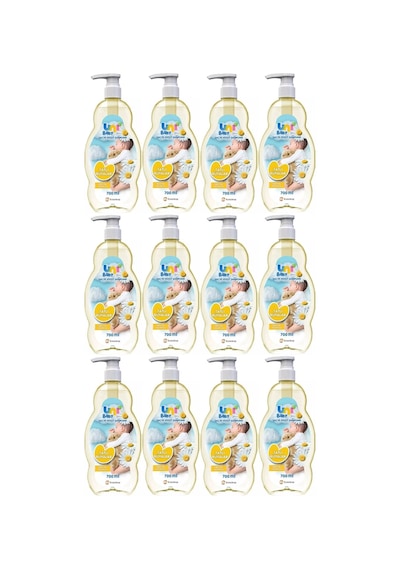 Uni Baby Bebek Şampuanı 700ml Tatlı Rüyalar Pompalı 12 Li Set