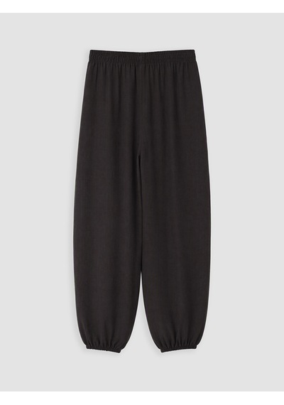 Lcw Comfort Kahverengi Beli Lastikli Kadın Jogger Pantolon