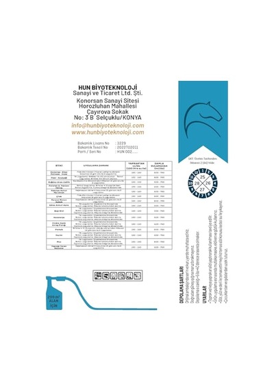 Talay Sıvı Deniz Yosunu Gübresi Sprey 0.75 LT - 2.5 LT - 12 KG
