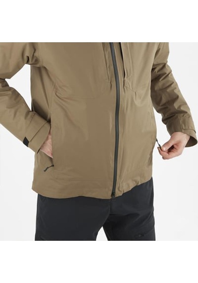 Salomon C23531 Patroller 3ın1 Down Jkt Erkek Outdoor Montu - Kahverengi Kahverengi