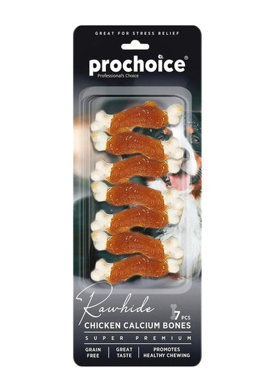 Rawhide Chicken Calcium Bones 7'li