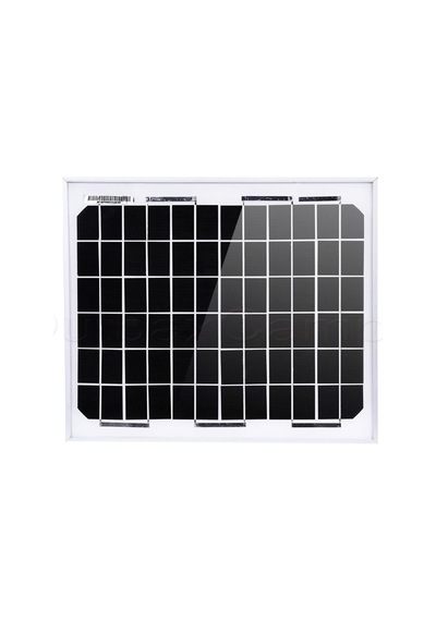 10w 12v Güneş Paneli Alüminyum Çerçeve Pil Şarj Cihazı Ev Şebekeden Karavan Tekne Kulübesi Araba Karavan Kamp B