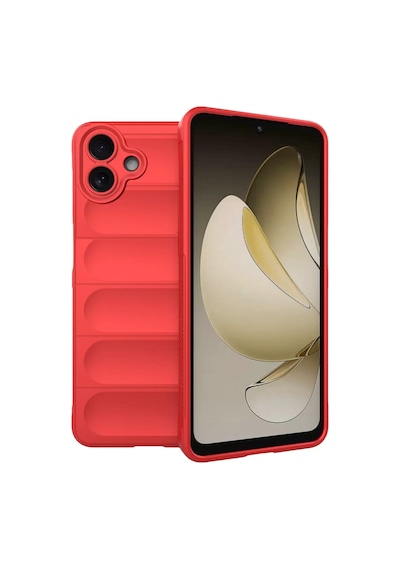 Newface Samsung Galaxy Uyumlu A07 4g Optimum Silikon - Kırmızı Diğer