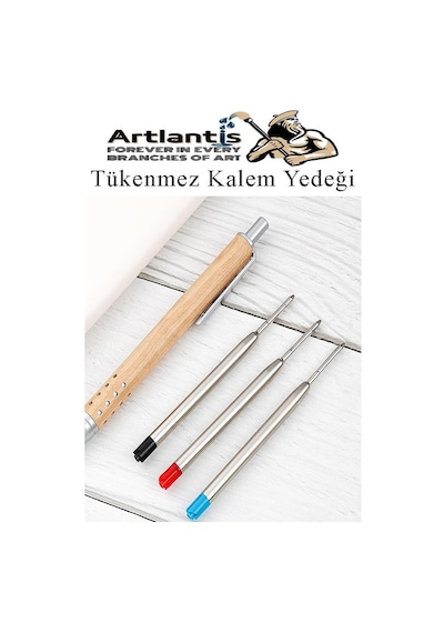 Mavi Tükenmez Kalem Yedeği 10 Adet