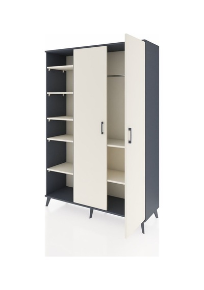Hyperion Dolap 7 Raflı 2 Kapaklı Tek Askılı 132x44x195 Antrasit-aytaşı/aytaşı Aytası/aytası - Antrasıt Hyperion Dolap 7 Raflı 2 Kapaklı Tek Askılı 132x44x195 Antrasit-aytaşı/aytaşı Aytası/aytası - Antrasıt