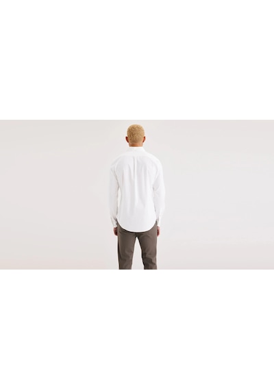 Dockers Oxford Slim Fit Erkek Gömlek A881600000 Beyaz