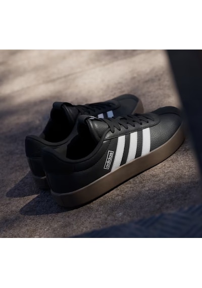 Adidas Vl Court 3.0 Siyah Beyaz Kadın Spor Ayakkab Id8796 Siyah