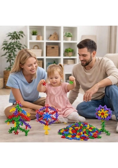 Master Molecules 120 Parça 5 Renk Eğitici Yaratıcı Molekül Stem Oyuncak Fitalar İçermez