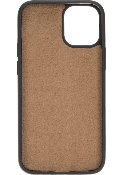 Apple Uyumlu iPhone 12 Mini Deri Arka Kapak Rst2Ef Taba