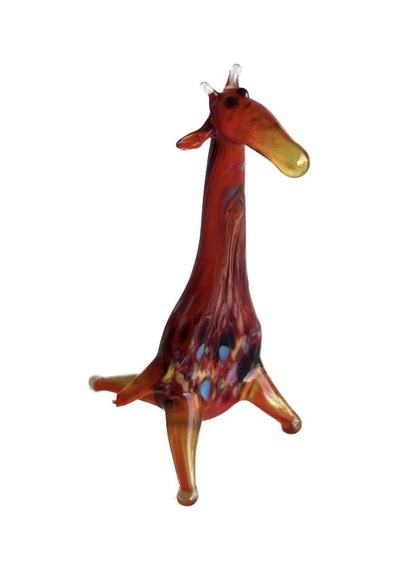 El Yapımı Murano Cam Zürafa Biblo A17-03