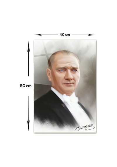 Decorita Cam Tablo Atatürk Serisi 13