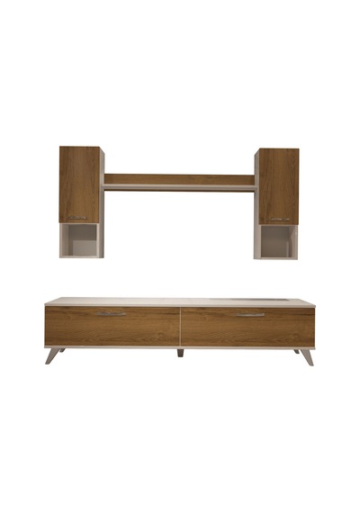 Decoraktiv Eko 5da Mdf Std Retro Tv Ünitesi Tv Sehpası Beyaz - Pera