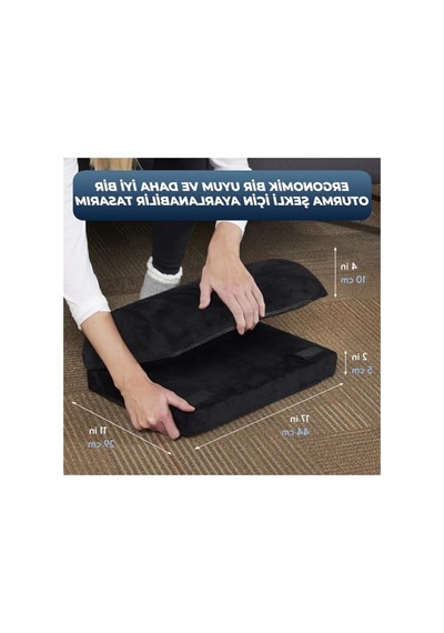 Ergonomik Ayak Desteği - Ofis Ve Oyun Koltukları İçin Rahatlatıcı Tabure