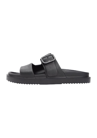 Tommy Hilfiger Kadın Light Double Strap Sandal Terlik Fw0fw08953bds Siyah