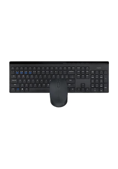 Rapoo 8110M Bluetooth Wireless Kablosuz Klavye Mouse Set Türkçe Q