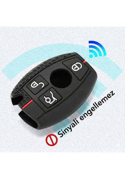 Mercedes A B C E S G Serisi Gl Gla Glc Cla Cls Amg W463 W251 W212 Desenli Silikon Anahtar Kılıfı