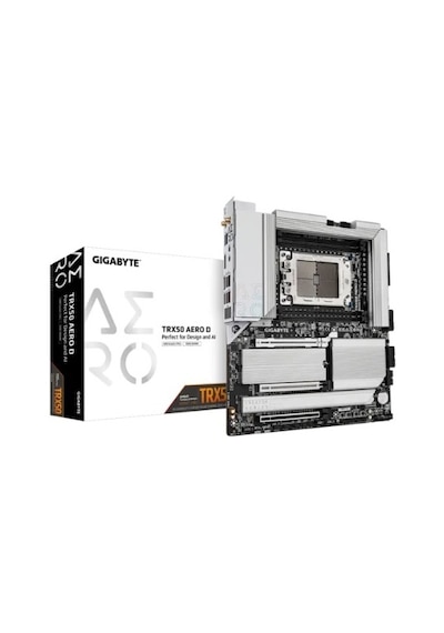 Gigabyte TRX50 AERO D AMD TRX50 7800 MHz (OC) DDR5 Soket TR5 E-ATX Anakart
