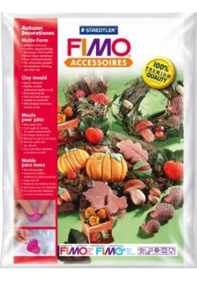 Staedtler Fimo Clay Mould Şekillendirme Kalıbı Autumn Decoratıons Staedtler Fimo Clay Mould Şekillendirme Kalıbı Autumn Decoratıons