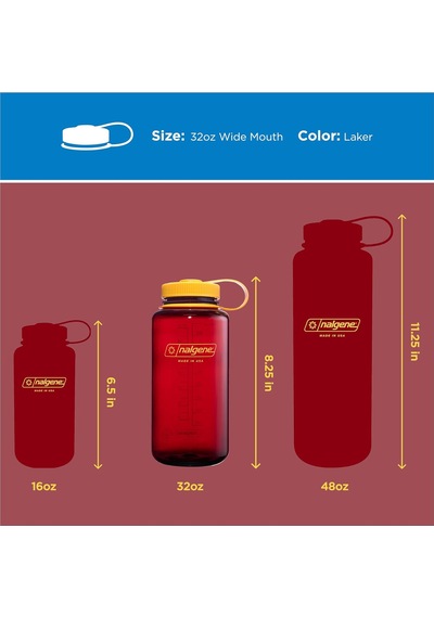 Nalgene İçecek Şişesi 'wh Sustain' - 1 L Laker Çok Renkli