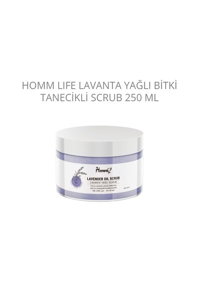 Homm Life Lavanta Yağlı Bitki Tanecikli Scrub