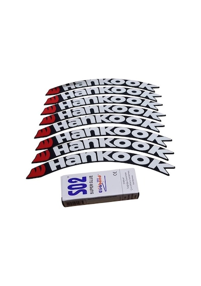 Lastik Yanak Yazısı Hankook Siyah