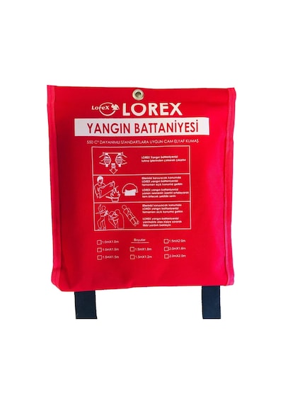Battaniyesi 100cm X 100cm Çantalı Kırmızı