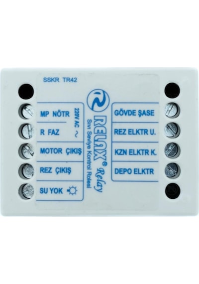 Relax Sıvı Seviye Kontrol Rölesi (Su Seviye Ölçüm Rölesi) Eko Tr- (485517638)