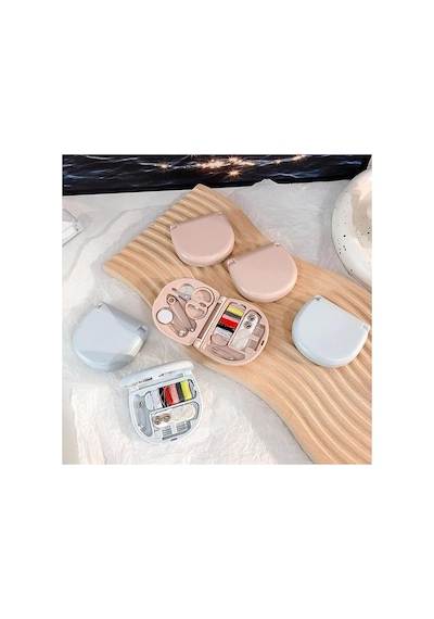Taşınabilir Seyahat Tipi Mini Dikiş Seti, İğne, İplik, Makas Ve Tamir Aksesuarlarıyla Acil Durum Kit - Bgaaf24set001