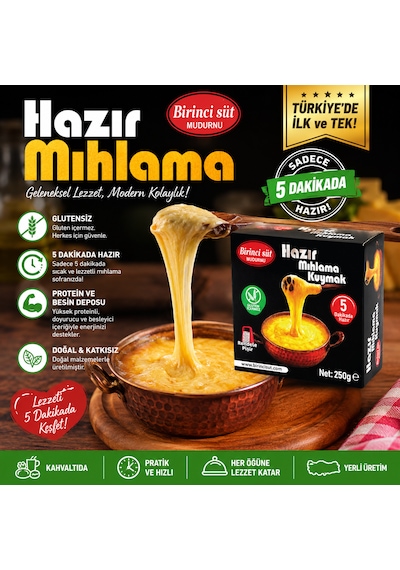 Birinci Süt Hazır Mıhlama Ekonomik Set 5'li