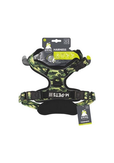 Hiking Reflektörlü Köpek Göğüs Tasması Kamuflaj Large 45-95 Cm