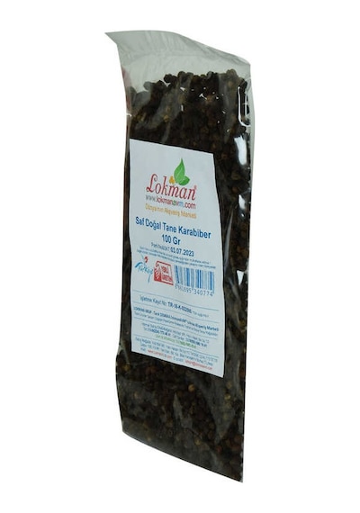 Karabiber Doğal Tane Saf 100 Gr Paket
