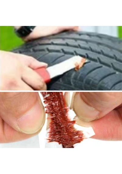 Biishe 10 Adet Lastik Onarım İçin Lastik Tamir Fitili Yedek Lastik Fitili