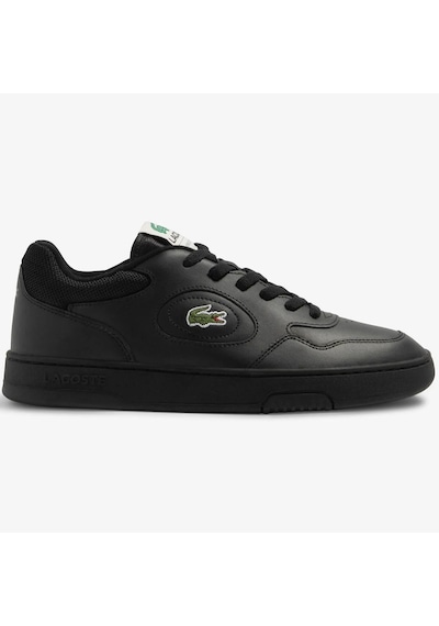 Lacoste Lineset 223 01 Leather Mens Sneaker Hakiki Deri Erkek Günlük Spor Ayakkabı Siyah