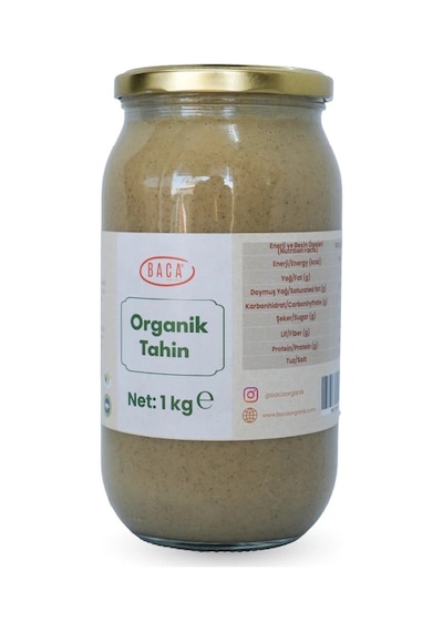 Organik Çiğ Tahin - 1 Kg