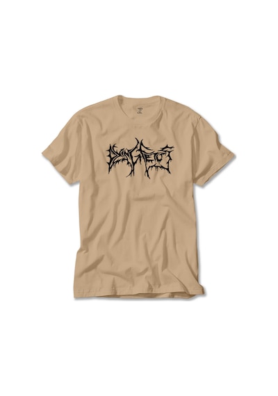Dying Fetus Text Krem Tişört