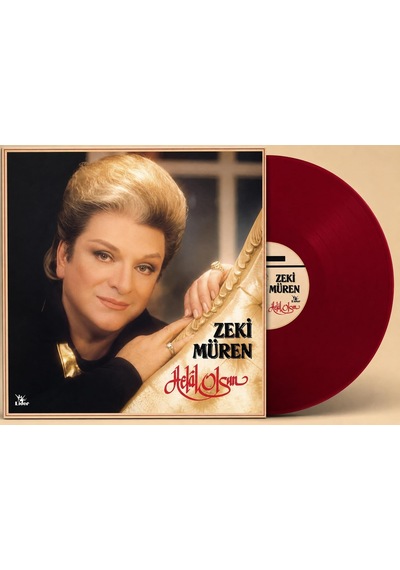 Zeki Müren Helal Olsun Renkli Plak Lp