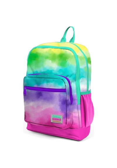 Coral High Kids Renkli Batik Desenli Dört Bölmeli Okul Sırt Çantası 23739