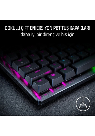 Razer Huntsman V3 Pro - Analog Optik E-spor Klavye - Razer Snap T