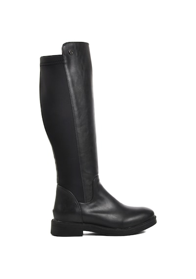 Pierre Cardin Siyah Cilt Polyester Karışımlı Kadın Çizme Pc-52066 Z Siyah Cilt Siyah