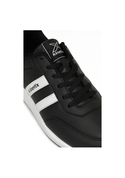 Kinetix Reeds Pu 5pr Siyah Erkek Sneaker Siyah-beyaz