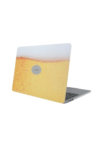 Ayrex Kılıf Air 13 Inç Uyumlu Sert Hardcase Tpu Koruyucu Ince Hafif Laptop Kapak F Desenli Kabarcıklı Görünüm La Diğer