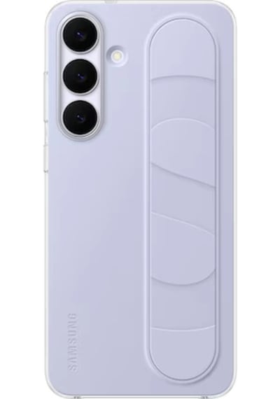 Samsung Uyumlu Galaxy S25 Fe Standlı Kordonlu Kılıf Açık Mavi