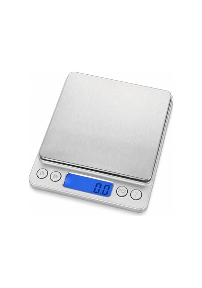 Dijital Hassas Mutfak Tartısı 3000 G Kapasiteli, 0,1 G Hassasiyetli, Lcd Ekranlı Mini Terazi, 6 Ölçüm Birimi, Dara Ve Pcs Adet Sayma Fonksiyonlu, Paslanmaz Çelik Çok Renkli