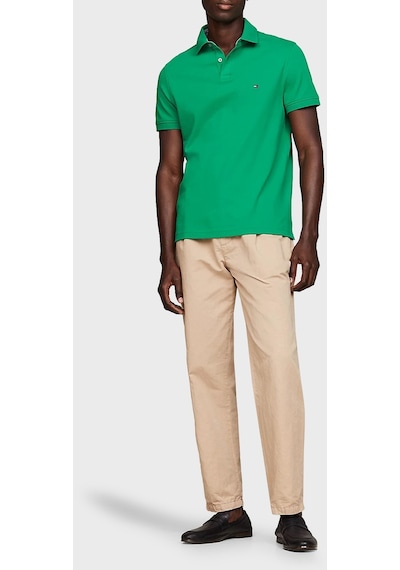 Tommy Hilfiger Erkek Polo Yaka T Shirt Mw0mw17770 L4b Yeşil