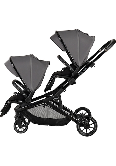 Prego Baby Prego İbiza Plus İkiz Travel Bebek Arabası PRY-2223 - Gri