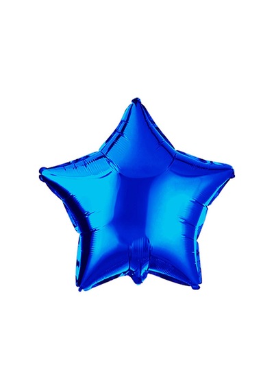 3 Yaş Mavi Konsept Doğum Günü Seti Kalp Yıldız Folyo Balon Set
