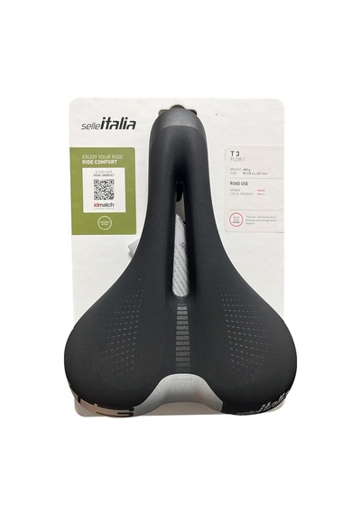 Selle İtalia T3 Flow Jelli Bisiklet Selesi S2 Siyah
