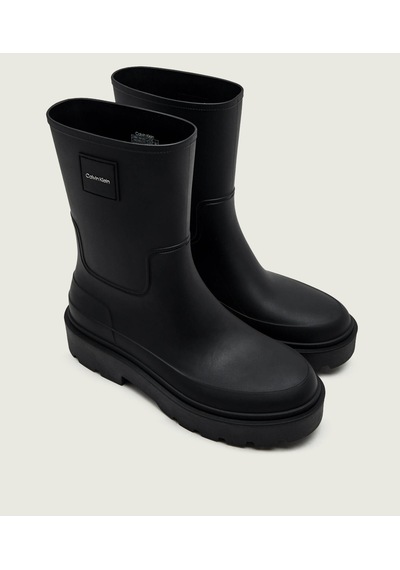 Calvin Klein Erkek Marka Logolu Günlük Kullanıma Uygun Siyah Bot & Bootie Hm0hm02243 0gj