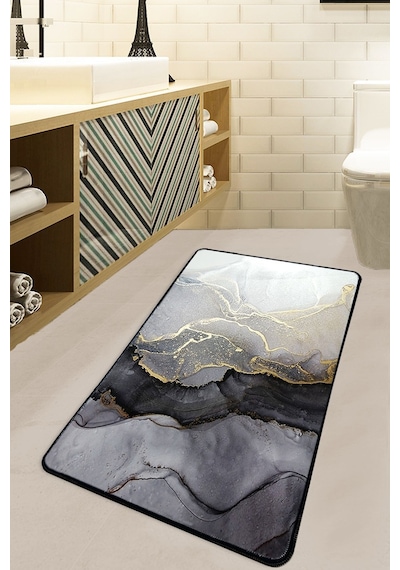 Olsade 3'lü Set Banyo Halısı Djtbanyo Renkli